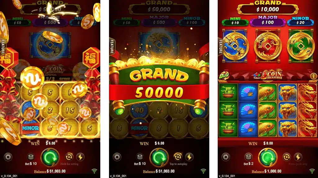 3 Coins 9Winz Bonus