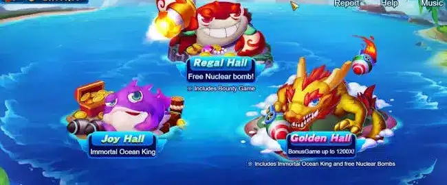Bombing Fishing gemple 9Winz